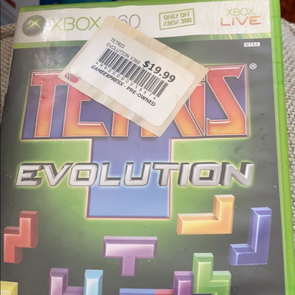 Xbox 360 Tetris game